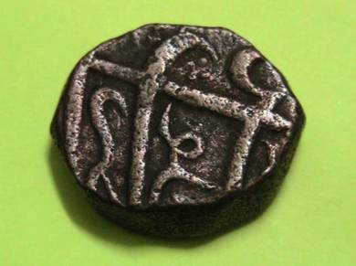 South india, nawabs of arcot copper one paisa