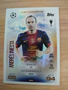 Topps magic memory and cup champions cards