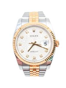 Rolex Datejust 36 White Computer Diamond 116233