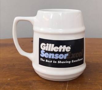 Gillette sensor mug
