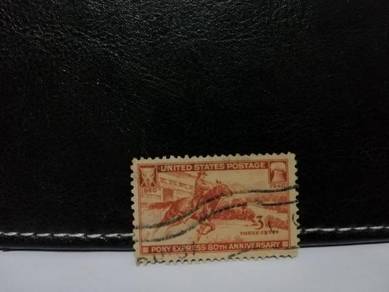 1940 USA Stamp Pony Express Rider
