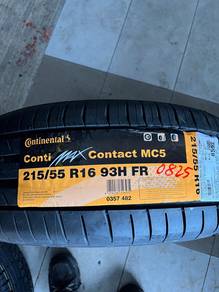 215 55 16 Conti MC5 MAxContact Tayar+TCP +cashback