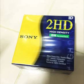 Sony 2HD 1.44MB Floppy Disk (New,1 Box, 10 Pieces)