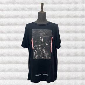 Off White Caravaggio Print Black Tee