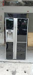 Hitachi side by side 2 doors fridge refrigerator