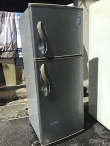 LG Silver Fridge 2 doors Refrigerator Peti Sejuk