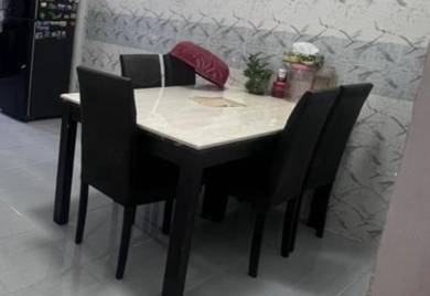 Meja Makan - 5 kerusi