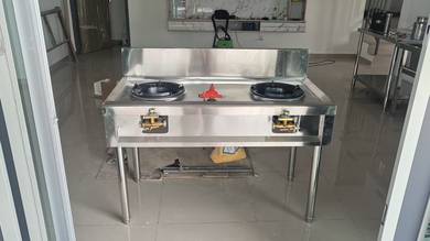 Burner Gas Stove – Aluminium / Stainless Steel