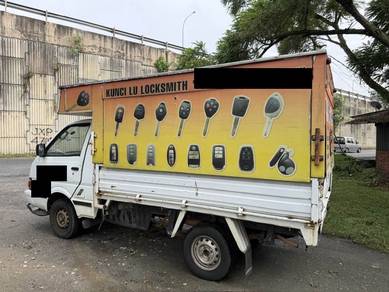 Nissan Vanette Puck up Pasar Malam Lorry Boon