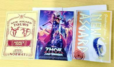 Thor: Love and Thunder Postcards - (3 PCS)