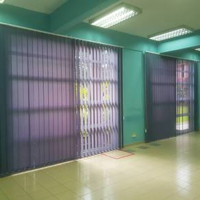 LANGSIR PEJABAT KORPORAT l office curtain install