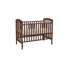 Baby Cot (Brown) - Meranti solid wood