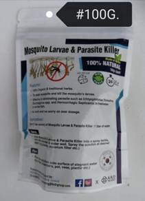 Mosquito Larvae Parasite Killer 100gram Aquarium