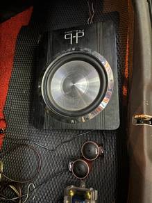 All 3 items,DB woofer build in amplifier