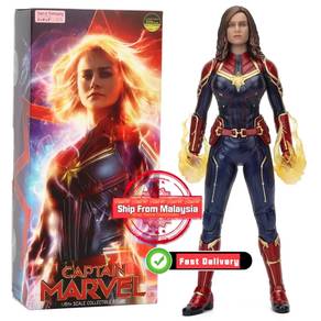 Crazy Toys Captain Marvel 1/6 Statue Action Figure