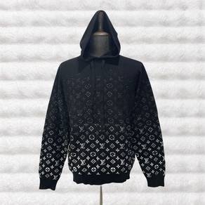 LV Black Monogram Gradient Hoodie (Sample)