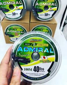 Fish on admiral japan premium braid line