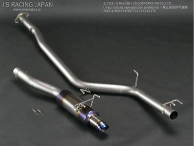 J'S Racing FX-Pro 70RR Titanium Exhaust FD2 FD2R