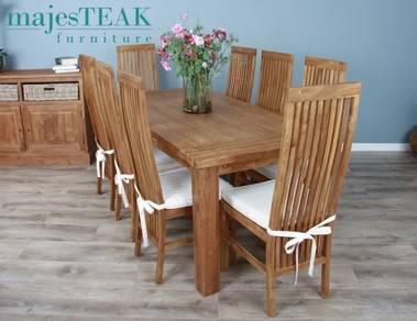 Recycled Teak Dining Table Solid