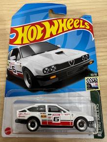 Hotwheels Alfa Romeo GTV6 3.0 2023 White