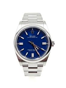 New Rolex Oyster Perpetual 36 Med Blue 126000