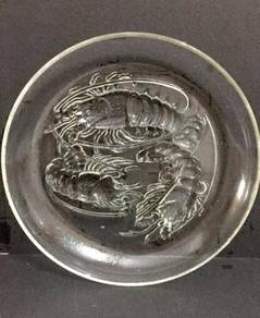 Vintage Pressed Glass Plate - 2 Designs