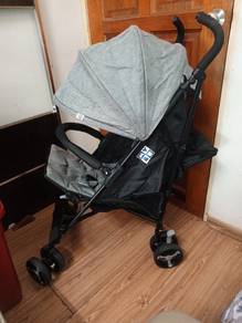 Grey Baby Stroller