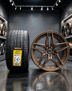 BMW 5 Series G30 19" Rim + Tayar Baru R493