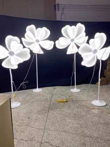 led flower giant flower lace flower wedding props