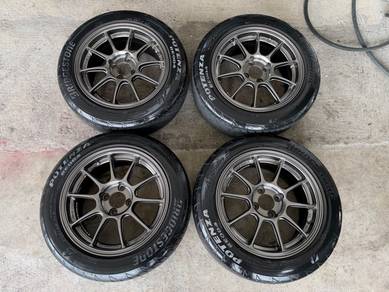 Rim aow wedsport tc105x tayar potenza 95%