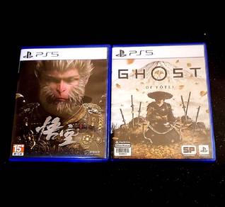 PS5 Games Ghost of Yotei & Black Myth Wukong