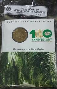 Malaysia Commemorative coin card Palm oil 2017