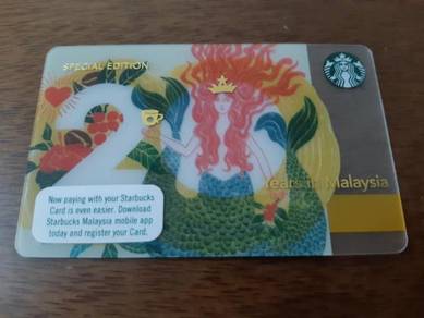 Starbucks Malaysia 20th Anniversary Card