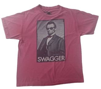 X-Large T-Shirt Abraham Lincoln SWAGGER