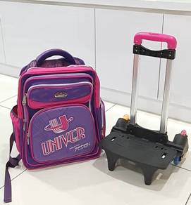 Univer Kid Trolley School Bag
