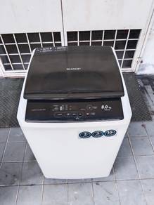 Sharp 8-kg washing machine mesin basuh