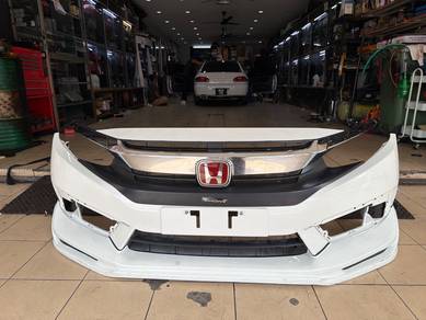 Honda civic FC 2016-2021 front bumper original