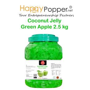 Green Apple Coconut Jelly Milk Tea Boba 2.5kg