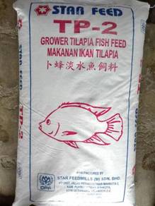 Star Feed TP2 Tilapia Fish Feed Makanan Ikan 20kg
