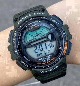 Watch-Casio Fishing Gear WS1200H-3-ORIGINAL