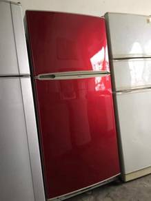 Merah Red National Big Fridge Refrigerator Peti
