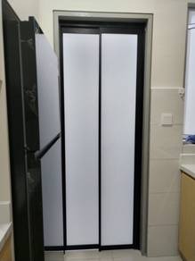 6) Pintu Slide N Swing Dapur Kace Powder-Coated