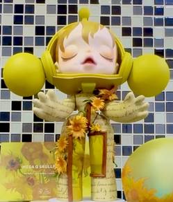 Skullpanda Van Gogh Museum Sunflowers 400%