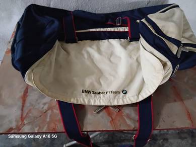 Original BMW Sauber F1 Team Duffel Bag - Rare Vint