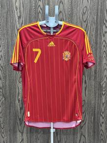 MU5536	Vintage Adidas Jersi Spain 2006 World Cup R
