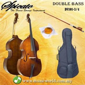 Spicato italy double bass three quarter 3/4 interm
