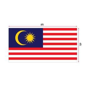 Bendera malaysia 4 x 8ft