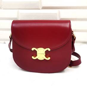 CELINE Women’s Buckle Shoulder Saddle Bags