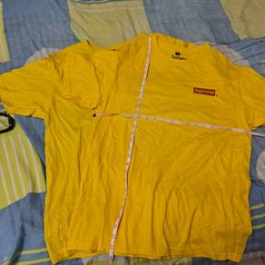 Supreme Spiral Orange Peach 2021 T-Shirt