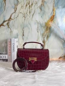 Aspinal of London Saddle Mock Top Handle Bag